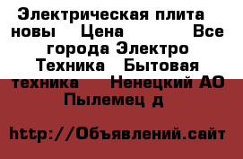 Электрическая плита,  новы  › Цена ­ 4 000 - Все города Электро-Техника » Бытовая техника   . Ненецкий АО,Пылемец д.